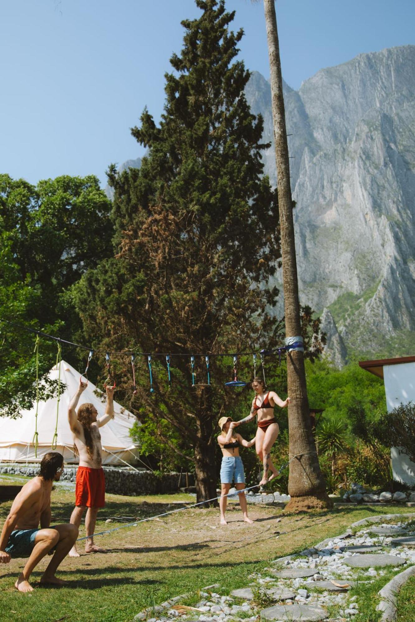 La Posada En El Potrero Chico Hidalgo  Eksteriør bilde